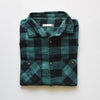 TRG Casual Shirt Check Green