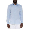 STO W Yarn Dyed Linen Shirt Blue