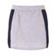 L&S Grey Side Stripe Skirt for Girls