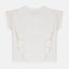 FRC Shining Never Without Fracomina Back Side Frill White Top 5085
