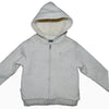 OKD Quilted Furr Hoodie Off White 388