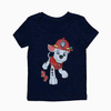 Paw P Puppy Navy Blue T-shirt 9745