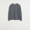 Flecked Textured Grey Sweatshirt 616