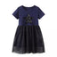 J Meters Star Chest Blue Fancy Frock 5052
