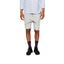 ZR Men Grey Basic Plush Bermuda Shorts