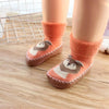 Markhor Face Peach Comfortable Socks Booties 8638
