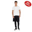 P&B Slim Fit White T-Shirt 9771
