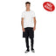 P&B Slim Fit White T-Shirt 9771