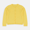 FF Bottom Frill Dots Yellow Cardigan 7831