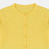 FF Bottom Frill Dots Yellow Cardigan 7831