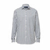 TRG Australian Cotton Check Navy Blue