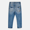 Nme It Ripped Knees Blue Denim Pant 3202