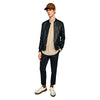ZR Man Zip Bomber Jacket Black