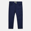 OM Yellow Heart Button Navy Blue Cotton Pant 3208