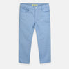 OM Plain Light Blue Girls Cotton Pant 3197