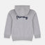 MG Logo Grey Zipper Fleece Hoodie 3160