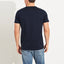 HLS California Embroidered Navy Blue Tshirt 6189