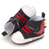 Valen Red Dino Dark Grey hi Hop Sneakers 2095