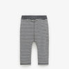ZR Grey & White Stripes Fleece Legging 3103