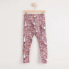 LDX Jungle Print Light Purple Legging 2811