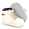 valen High Hop White Sneakers with Red Check 2112