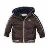 MNT Logo White Piping Grey Puffer Jacket 2833