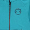 GRG Epic Vibes Skater Blue Zipper Hoodie 3142