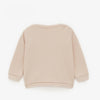 ZR Side Shoulder Bow Light Pink Sweatshirt 2892