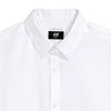 H&M Easy Iron White Slim Fit Casual Shirt