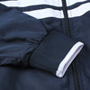 Jockey Club Navy Blue With 2 White Stripe Wind Breaker #266