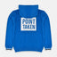 NVR MND Back Print Taken Royal Blue Zipper Hoodie 3155