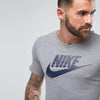 NK Grey with Black T Shirt
