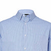 TRG Men's Blue Micro Check Australian Cotton Shirt