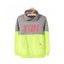 5.10.15 Never Ending Fun Grey with Fluorescent Green High Neck Sweatshirt 664