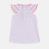 SC Applic Ice Cream Style Sleeves White Top 3869