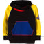 5.10.15 Colorful Black High Neck Sweatshirt 665