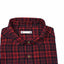 TRG Red and Black Casual Shirt