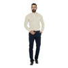 SPL Basics Mandarin Collar Linen Casual Shirt Ash white 421