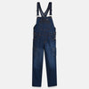 WF Front Zip Dark Blue Denim Skinny Dungaree 3971