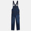 WF Front Zip Dark Blue Denim Skinny Dungaree 3971