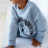 ZR Lion Print Sky Blue Sweatshirt