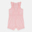 HM Front Lace & Frill Style Pink Sleeveless Jumpsuit 4073