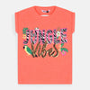 PEP Sequence Jungle Vibes Orange Back Style Top 4053