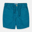 FZK Cotton Teal Wash Edge Shorts 3980