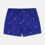 CRT Pink Flamingo Blue Cotton Shorts 3999