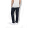 TT Navy Blue Solid Regular Fit Chinos