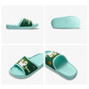 K.Bear Penguin Dark Green Top Green Soft Slippers 4902
