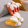 Rabbit Ears Warm Corel Slippers 8156