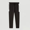 P&B Zip Pockets Technical Sports Black Trouser 2705