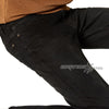 ZR Man Black Stretch Denim Skinny Fit